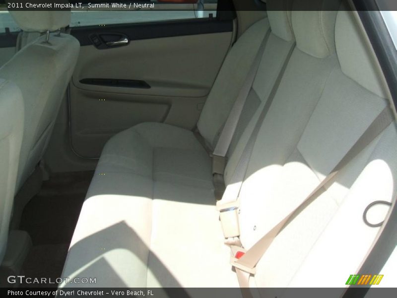 Summit White / Neutral 2011 Chevrolet Impala LT