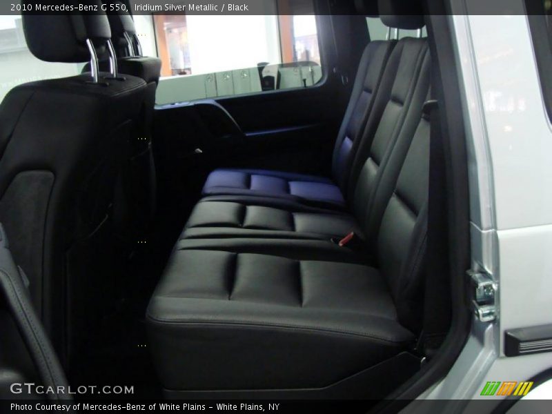 Iridium Silver Metallic / Black 2010 Mercedes-Benz G 550