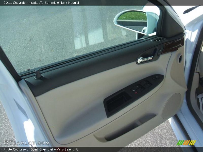 Summit White / Neutral 2011 Chevrolet Impala LT