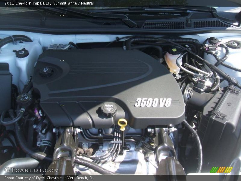  2011 Impala LT Engine - 3.5 Liter OHV 12-Valve Flex-Fuel V6