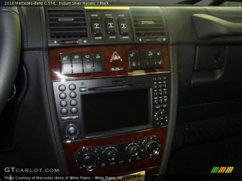 Iridium Silver Metallic / Black 2010 Mercedes-Benz G 550