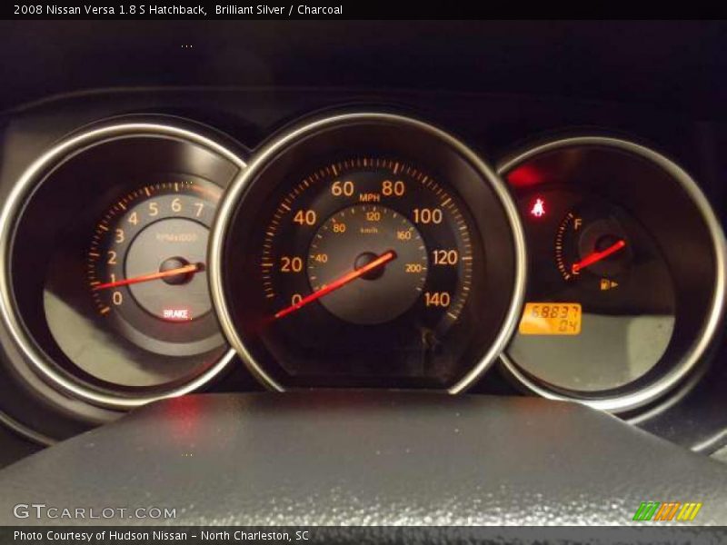  2008 Versa 1.8 S Hatchback 1.8 S Hatchback Gauges