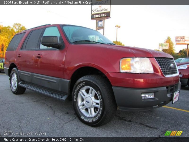 Redfire Metallic / Medium Flint Grey 2006 Ford Expedition XLT