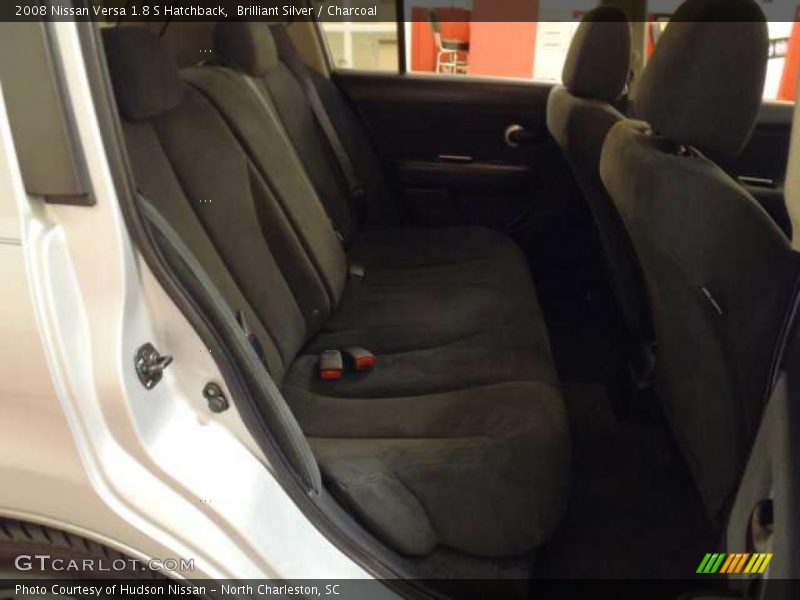 Brilliant Silver / Charcoal 2008 Nissan Versa 1.8 S Hatchback