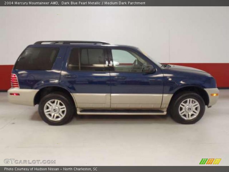 Dark Blue Pearl Metallic / Medium Dark Parchment 2004 Mercury Mountaineer AWD