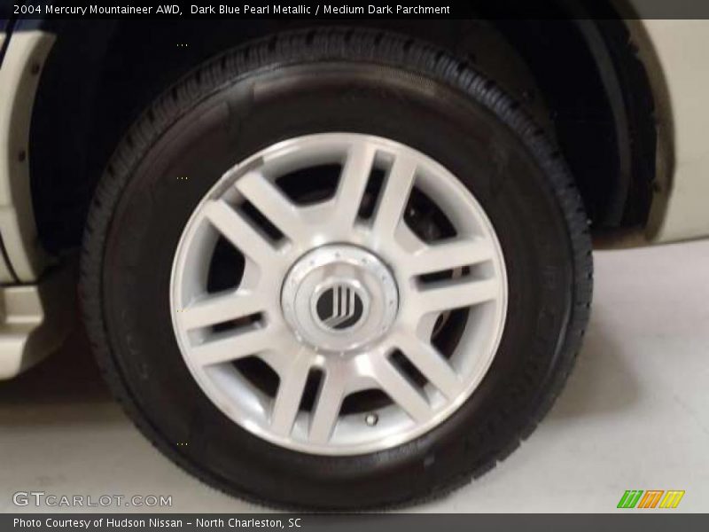 Dark Blue Pearl Metallic / Medium Dark Parchment 2004 Mercury Mountaineer AWD