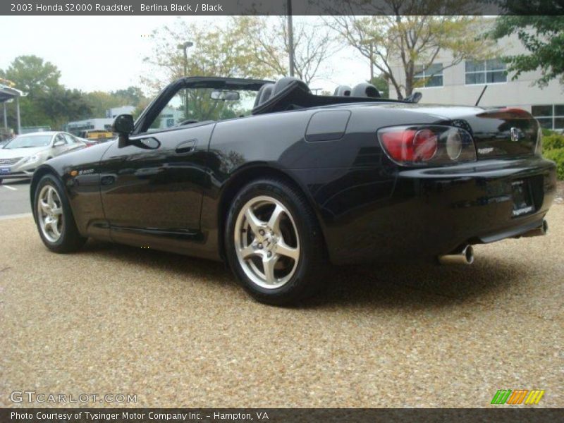 Berlina Black / Black 2003 Honda S2000 Roadster