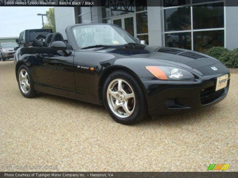 Berlina Black / Black 2003 Honda S2000 Roadster