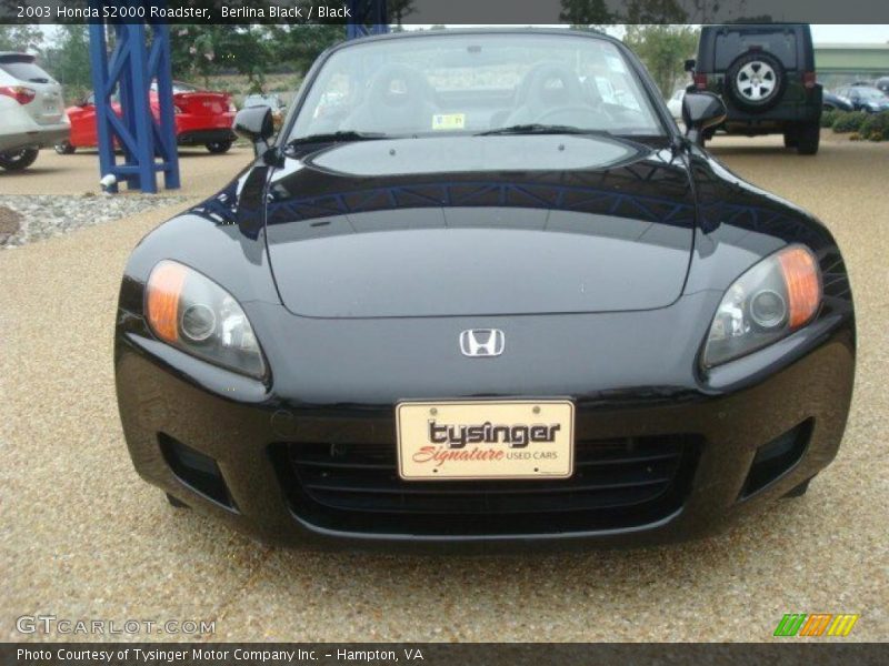Berlina Black / Black 2003 Honda S2000 Roadster