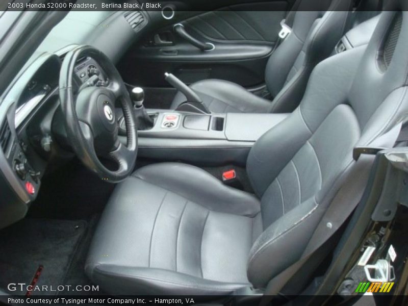 Black Interior - 2003 S2000 Roadster 