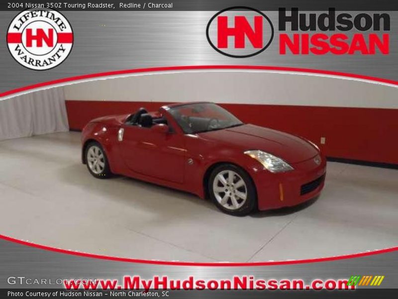 Redline / Charcoal 2004 Nissan 350Z Touring Roadster