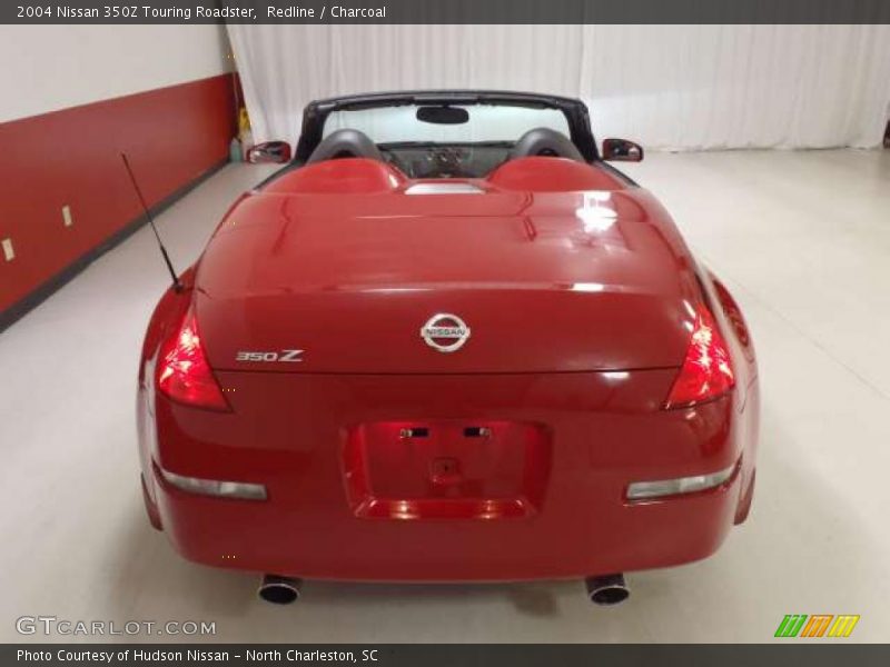 Redline / Charcoal 2004 Nissan 350Z Touring Roadster