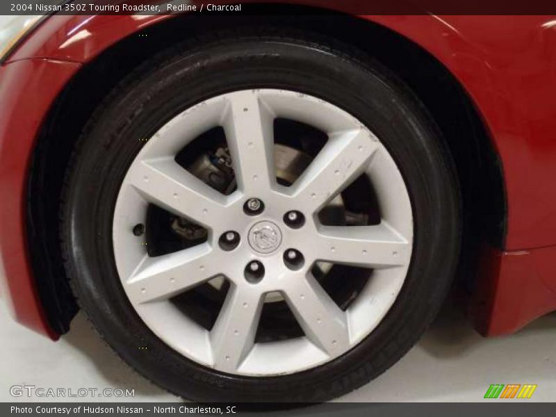 Redline / Charcoal 2004 Nissan 350Z Touring Roadster