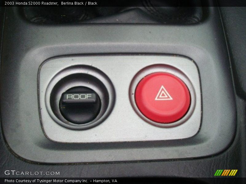 Controls of 2003 S2000 Roadster