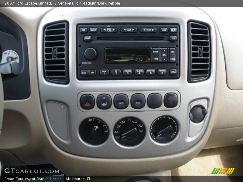 Silver Metallic / Medium/Dark Pebble 2007 Ford Escape Limited
