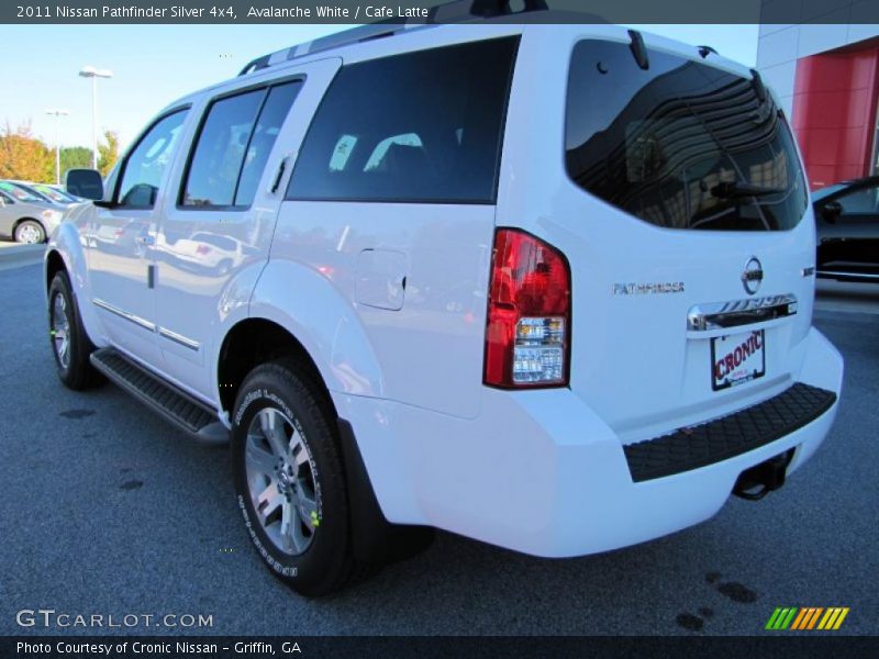 Avalanche White / Cafe Latte 2011 Nissan Pathfinder Silver 4x4