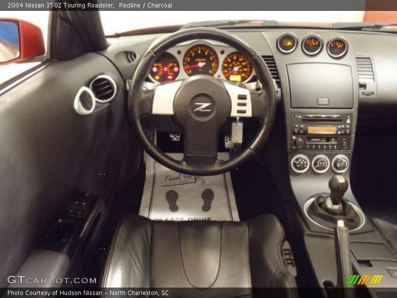 Redline / Charcoal 2004 Nissan 350Z Touring Roadster