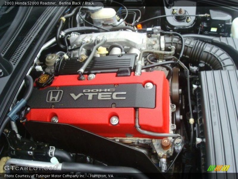 2003 S2000 Roadster Engine - 2.0 Liter DOHC 16V VTEC 4 Cylinder
