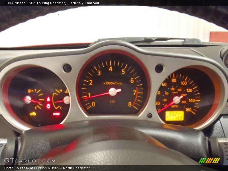 Redline / Charcoal 2004 Nissan 350Z Touring Roadster