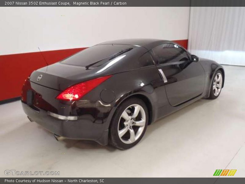 Magnetic Black Pearl / Carbon 2007 Nissan 350Z Enthusiast Coupe