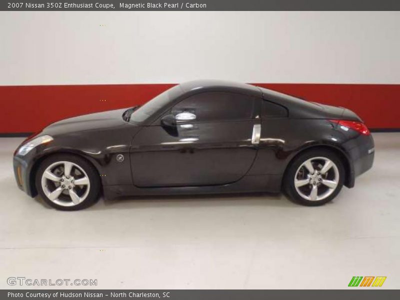 Magnetic Black Pearl / Carbon 2007 Nissan 350Z Enthusiast Coupe
