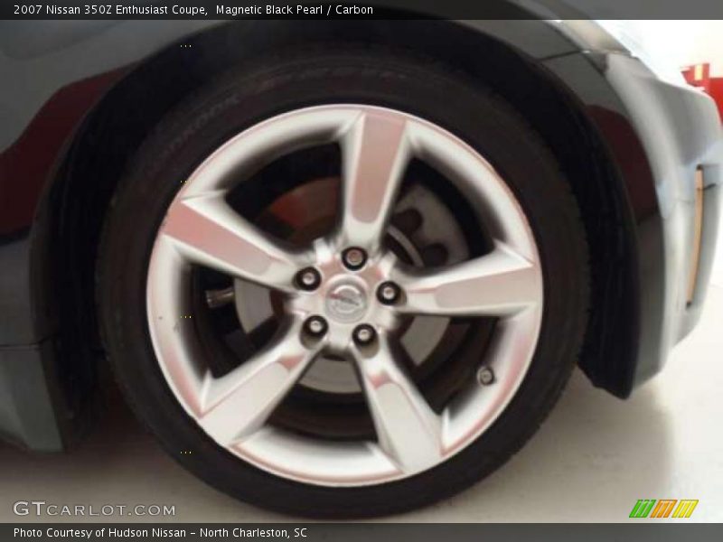 Magnetic Black Pearl / Carbon 2007 Nissan 350Z Enthusiast Coupe
