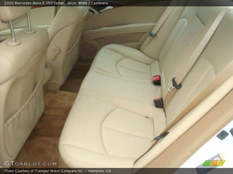 Arctic White / Cashmere 2009 Mercedes-Benz E 350 Sedan