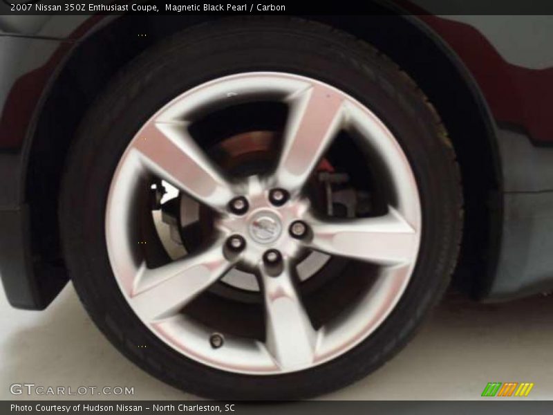 Magnetic Black Pearl / Carbon 2007 Nissan 350Z Enthusiast Coupe