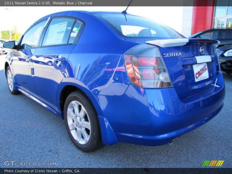 Metallic Blue / Charcoal 2011 Nissan Sentra 2.0 SR