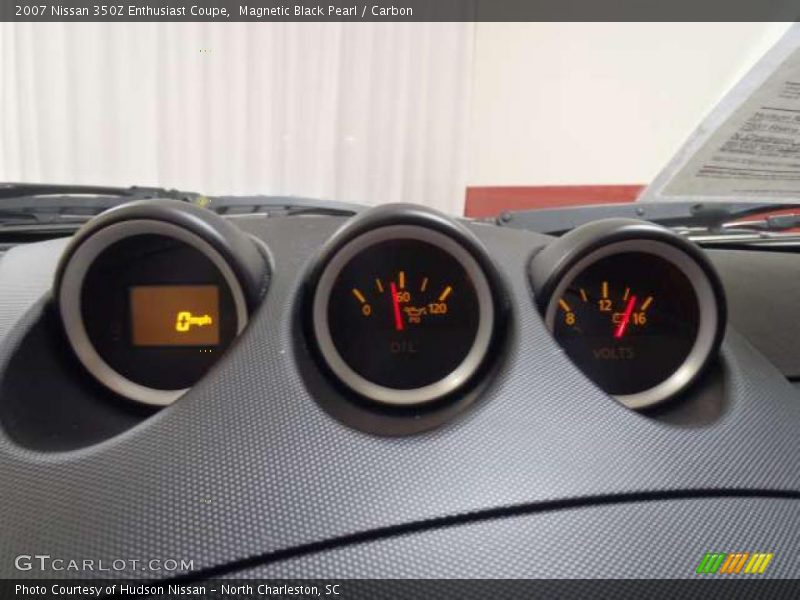 Magnetic Black Pearl / Carbon 2007 Nissan 350Z Enthusiast Coupe