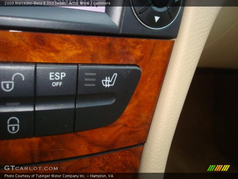 Arctic White / Cashmere 2009 Mercedes-Benz E 350 Sedan