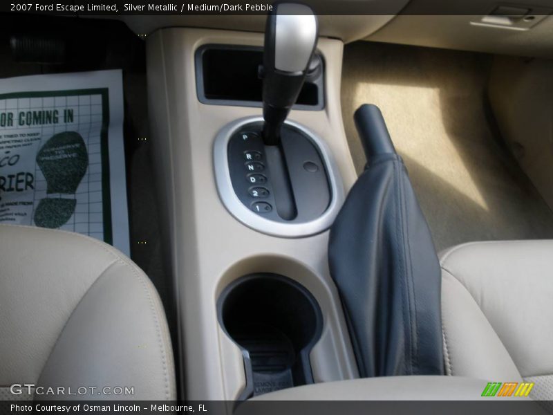 Silver Metallic / Medium/Dark Pebble 2007 Ford Escape Limited