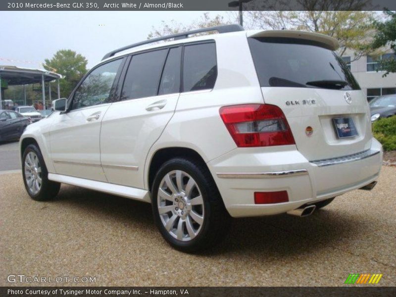 Arctic White / Almond/Black 2010 Mercedes-Benz GLK 350