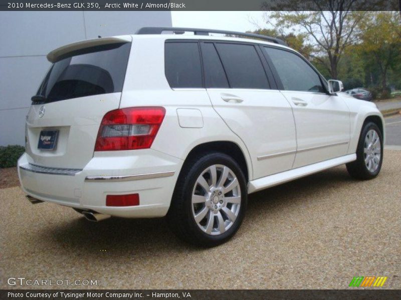 Arctic White / Almond/Black 2010 Mercedes-Benz GLK 350