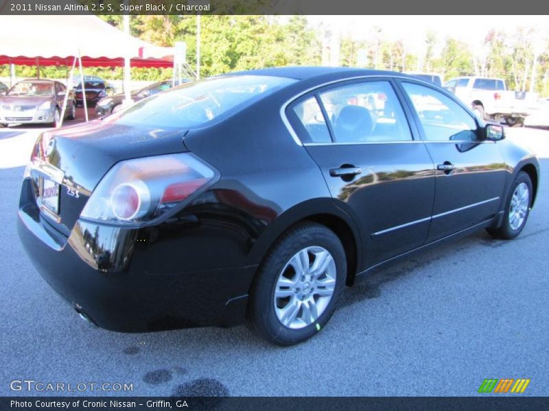 Super Black / Charcoal 2011 Nissan Altima 2.5 S