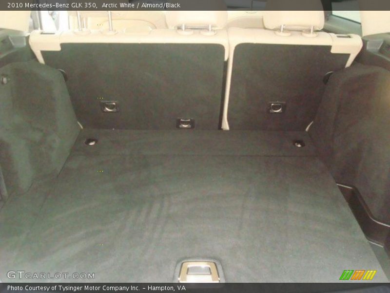 Arctic White / Almond/Black 2010 Mercedes-Benz GLK 350
