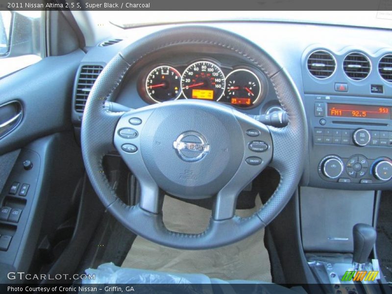 Super Black / Charcoal 2011 Nissan Altima 2.5 S