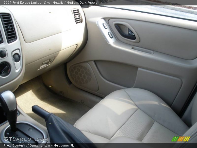 Silver Metallic / Medium/Dark Pebble 2007 Ford Escape Limited