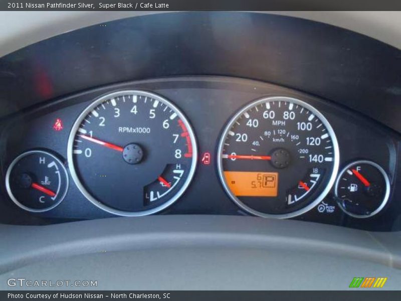 2011 Pathfinder Silver Silver Gauges