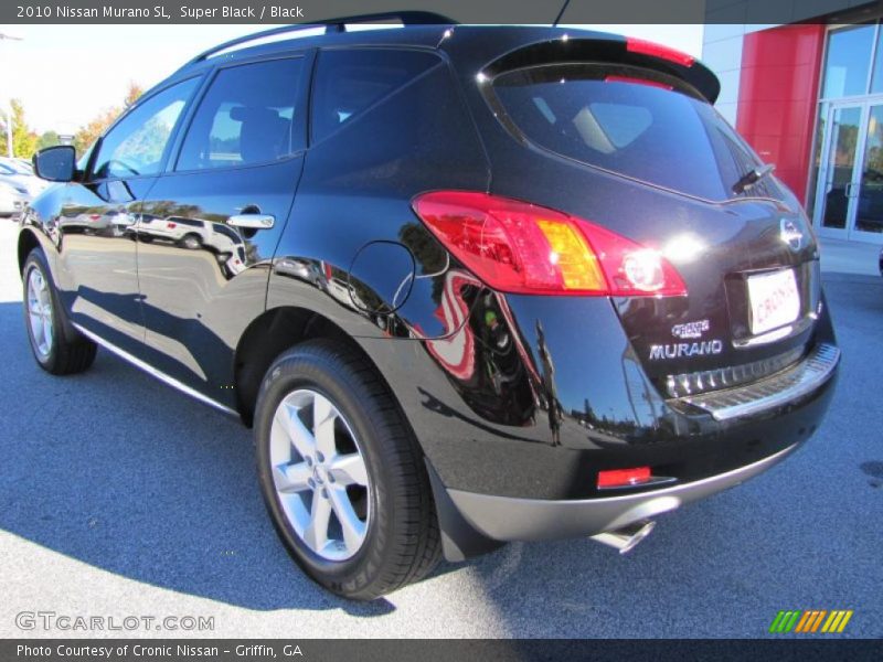 Super Black / Black 2010 Nissan Murano SL