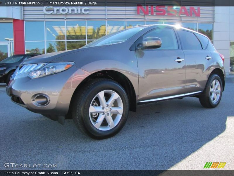 Tinted Bronze Metallic / Beige 2010 Nissan Murano S