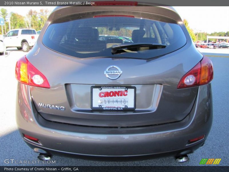 Tinted Bronze Metallic / Beige 2010 Nissan Murano S