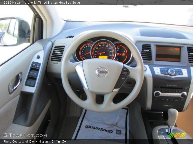 Tinted Bronze Metallic / Beige 2010 Nissan Murano S