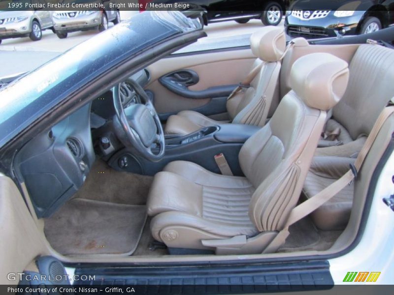 Medium Beige Interior - 1995 Firebird Convertible 
