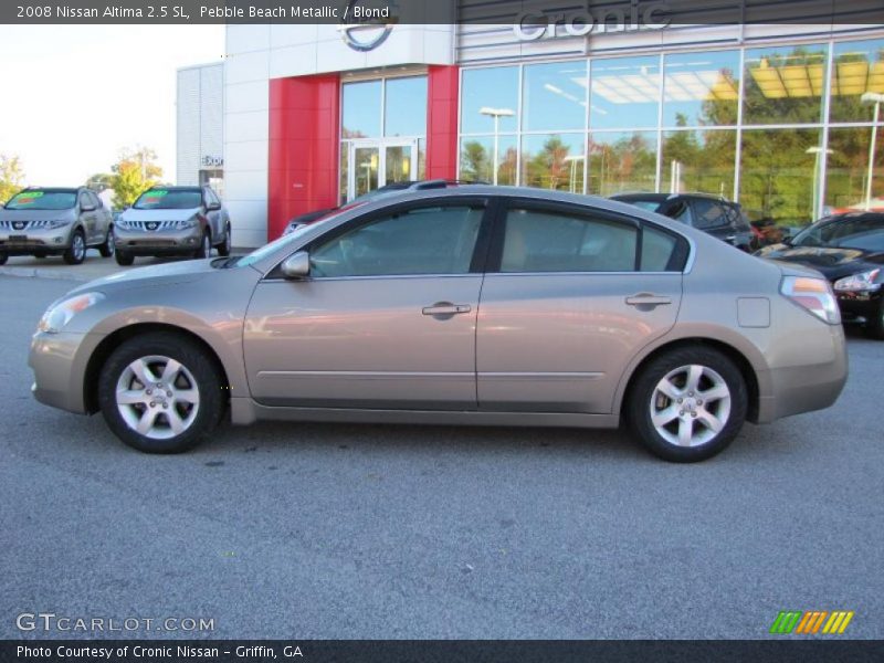 Pebble Beach Metallic / Blond 2008 Nissan Altima 2.5 SL