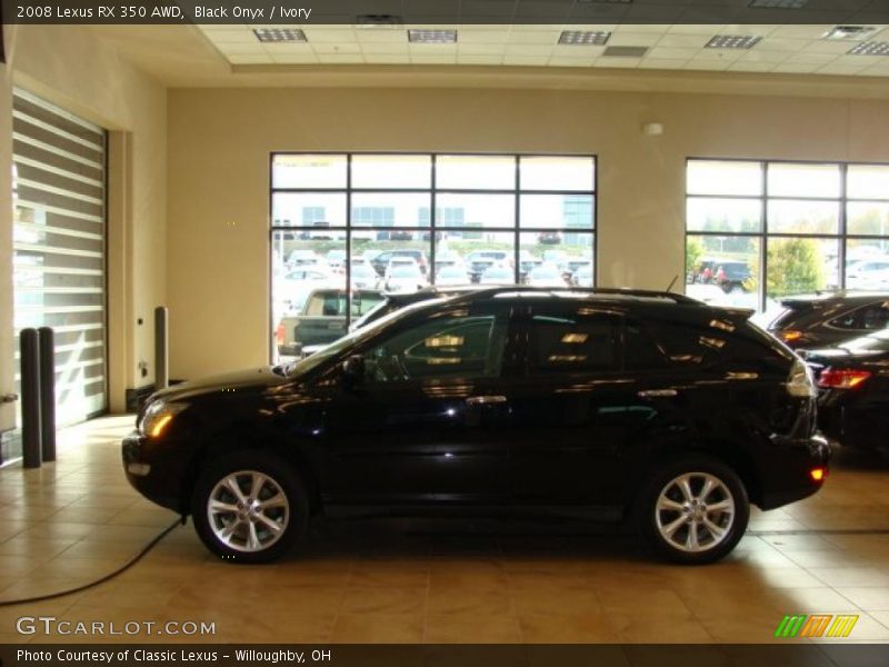 Black Onyx / Ivory 2008 Lexus RX 350 AWD