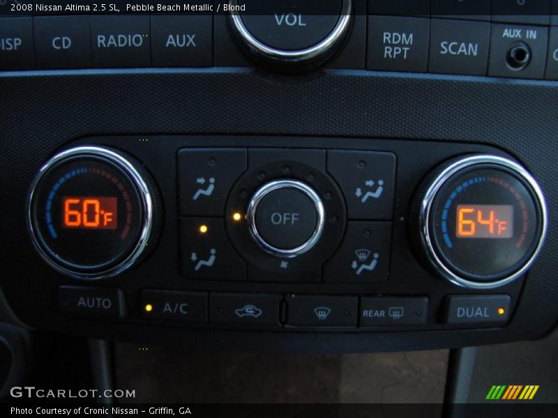 Pebble Beach Metallic / Blond 2008 Nissan Altima 2.5 SL