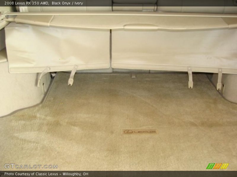 Black Onyx / Ivory 2008 Lexus RX 350 AWD