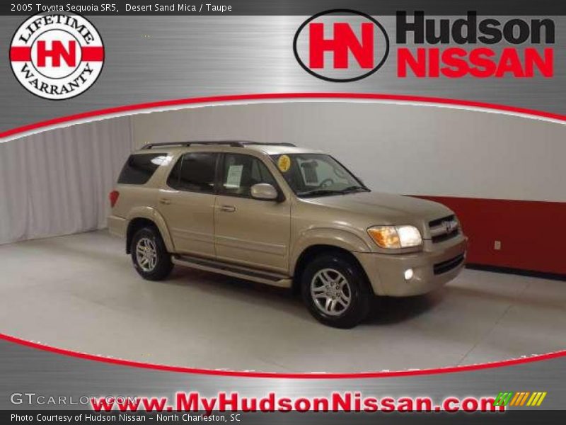 Desert Sand Mica / Taupe 2005 Toyota Sequoia SR5