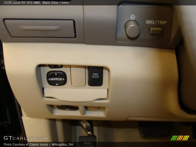 Black Onyx / Ivory 2008 Lexus RX 350 AWD
